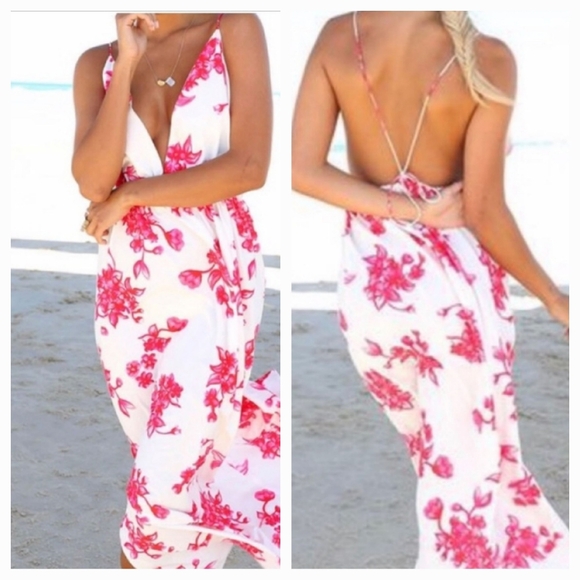 SABO Skirt Floral Maxi Dress, Size M - Picture 1 of 17